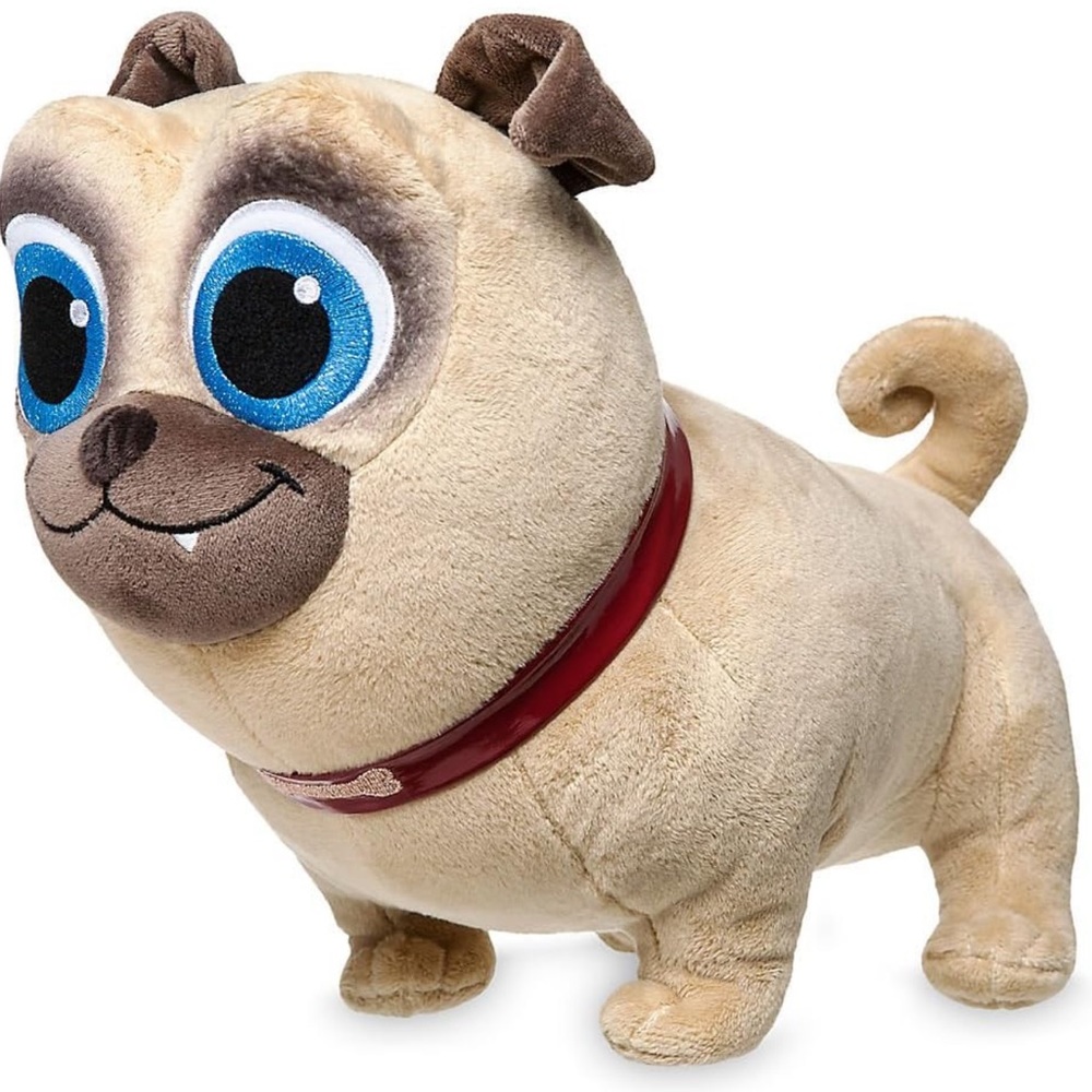 Rolly dog pal plush